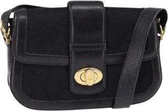 Celine Pre-owned Canvas Schoudertas - Dames - Vintage Schoudertas - Zwart - ONE Size - Vintage