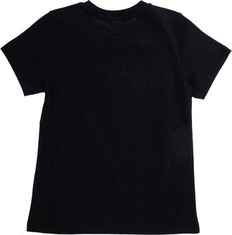 Moschino Boys T-Shirt Black Cotton T-Shirts And Polos