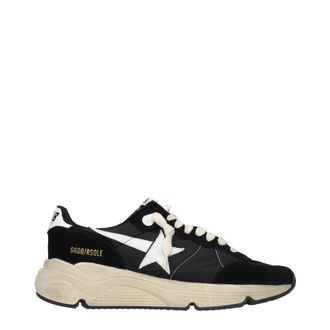 Golden Goose Zapatillas Running Hombre Tejido Negro/Blanco