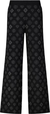 Casablanca Logo-Print Trainingsbroeken Wide-Fit Style - Heren - Wijde Broeken - Zwart - S - Broeken