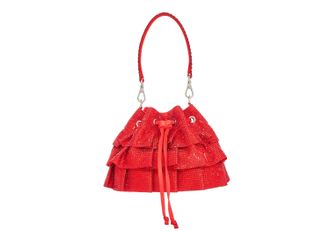 Judith Leiber RUFFLE POUCH