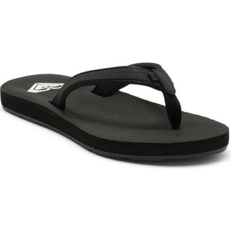 Roxy Porto Flip Flop in Black at Nordstrom Rack, Size 10