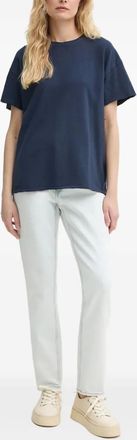 American Vintage Jeans con effetto schiarito - Blu