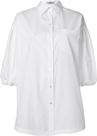 Valentino Garavani Puff Sleeve Poplin Shirt