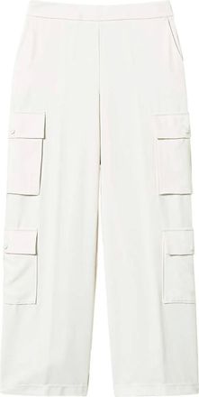 Twin-Set palazzo cargo trousers - Neutrals