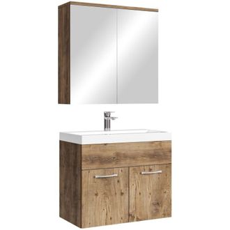 Badplaats Conjunto de muebles de baño Montreal 01 60 cm - Roble Marrón - M