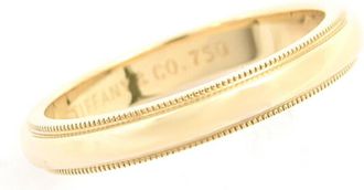 Tiffany & Co. Yellow Yellow Gold (18K) Band Ring (Pre-Owned)