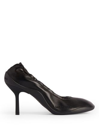Balenciaga Shibuya 80 Pumps In Shiny Soft Leather Shoes