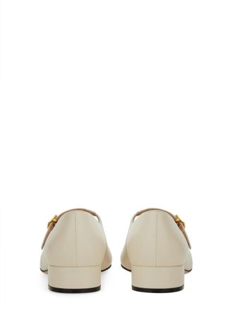 Bally Calf Leather Pumps - Ivory