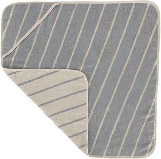 OYOY Raita Hooded Towel in Cloud /Ice Blue at Nordstrom