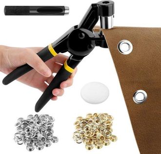 OEM Juego De 300 Ojales Perforados Manualmente De 10 Mm Para Lonas Y Cuero