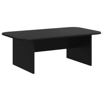 vidaXL Mesa De Caf&eacute; Negro 93 X 53 X 33 Cm Madera De Ingenier&iacute;a Vidaxl