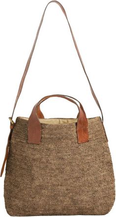 Ibeliv Mety Dark Tea - Dames - Schoudertassen - Bruin - ONE Size - Katoen - Tassen