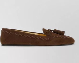 Prada suede loafers