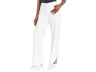 7 For All Mankind Denim Lustre Trousers in Brilliant White Womens Jeans Brilliant White : 31, Denim/Lyocell/Viscose