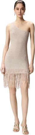 Pinko Juniperos Dress - Dames - Kleedjes - Grijs - S - Kleedjes