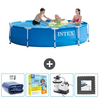 Intex Piscina Con Estructura Redonda - 305x76 Cm - 5-piezas Scb68