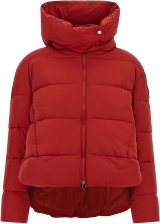 Pinko Pinko, Jassen, Dames, Rood, S, Asymmetrische Donsjas