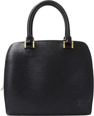 Louis Vuitton Pre-owned Vintage Epi Handbag - Dames - Vintage Handtas - Zwart - ONE Size - Leer - Vintage