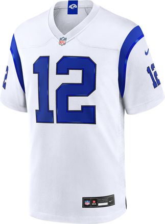 Nike Puka Nacua Los Angeles Rams Nike Mens NFL Game Jersey in White | 67NM0IUR9XF-DA0