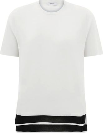 Ferragamo T-shirt in maglia - Bianco