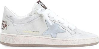 Golden Goose Nappa Leather Toe Heel Suede Star Sneakers
