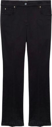 Elena Miro Dames, Jeans, Zwart, Maat: 2XL Denim