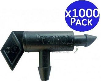 No Brand Pack 1000 Goteros De Riego Laminar 8 L/h Gotero Caudal Fijo 8 Litros No Desmontable Presi&oacute;n Recomendada 1 Bar