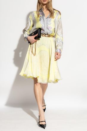 Versace Silk Shirt, Womens, Multicolour