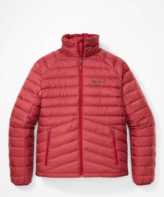 Marmot Mens Highlander Down Jacket - Plus In Brick