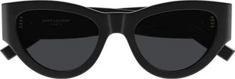 Saint Laurent Sunglasses Sl M94 001 Black/Grey Women