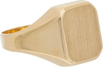 Italian Gold, Inc 10K Rectangular Signet Ring
