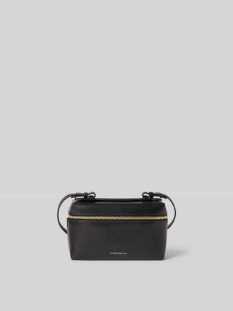 Victoria Beckham Crossbody Bag aus echtem Leder in Black, Gr&ouml;&szlig;e 1