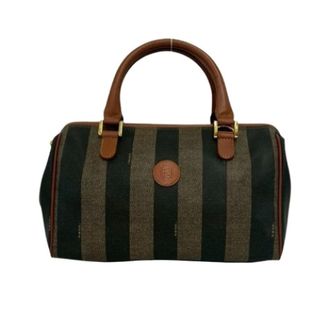 Fendi Pre-owned Handbags, female, Multicolor, Size: ONE SIZE Pre-owned Vintage Boston Handbag