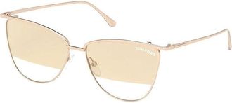 Tom Ford FT0684 28F Shiny Rose Gold/Brown/Clear