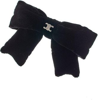 Celine Stamped Ribbon Hair Clip