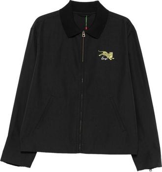 Kenzo Tiger-embroidered Zip-up Jacket