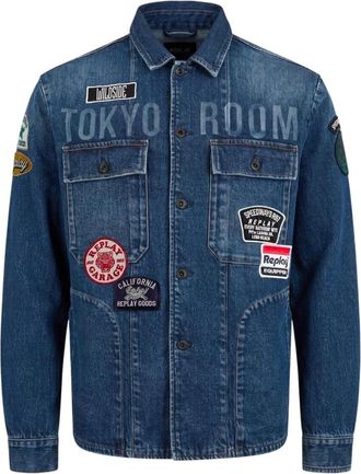 Replay Giacca in denim - - Jackets - Uomo - Blu - L