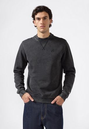 Champion Sweatshirt CHAMPION ICONS Wash Crewneck Sweatshirt, Herren, Gr. XXL (60/62), nbk, Obermaterial: 70% Baumwolle, 30% Polyester, Sweatshirts Sweatshirt