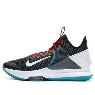 Nike LeBron Witness 4 Black Red Glass Blue BV7427-005
