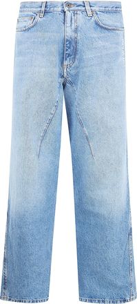 Off-white Twist Slouchy Half Arrow Jeans