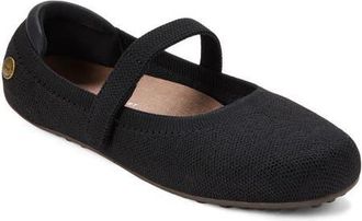 Dearfoams Haddy Sport Knit Flat in Black at Nordstrom, Size 11