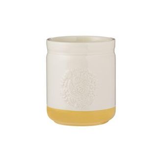 Mason Cash Home to Roost Utensil Crock, 6 x 5 in Yellow at Nordstrom