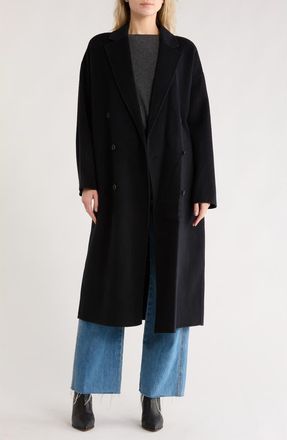 Rag & Bone Alba Wool Blend Coat in Black at Nordstrom Rack, Size Xx-Small