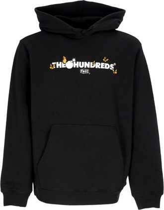 The Hundreds Butterfly Adam Pullover Hoodie - Heren - Hoodies - Zwart - XL - Katoen - Hoodies & sweatvesten