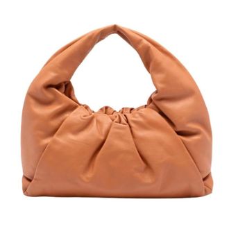 Bottega Veneta Pre-owned Handbags, female, Brown, Size: ONE SIZE Pre-owned Shoulder Pouch