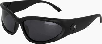 Santa Cruz Mens Santa Cruz Mens Opus Dot Wrap Sunglasses - Black - Size: ONE size