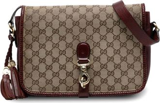 Gucci Borsa a tracolla Marrakech in tela GG 2016-2025 - Marrone