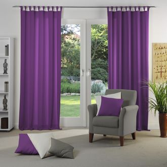 Wirth Vorhang »Dim out« Schlaufen 1 Stk. tlg. nach Mass