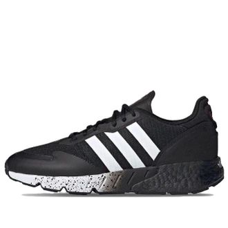 adidas originals ZX 1K Boost Black White H01496